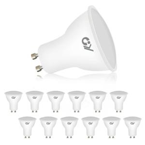 GY 12 Bombilla LED GU10 8W (Equivalente a 80W), 800 Lúmenes…
