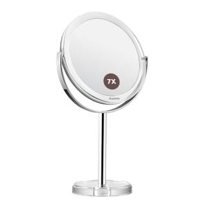 Auxmir Espejo de Maquillaje con Aumento 7X / 1X, Espejo de…