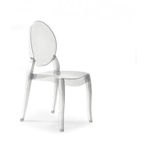 Estea Mobili – Silla Moderna de policarbonato transparente…