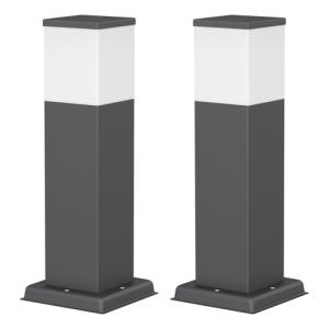 ledscom.de 2 piezas POLLY luz de bolardo para exteriores, 3…