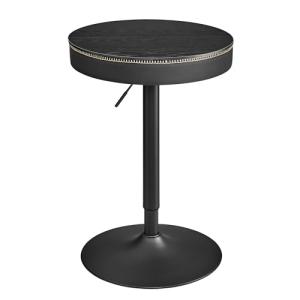 VASAGLE EKHO Colección - Mesa de Bar Regulable en Altura, M…