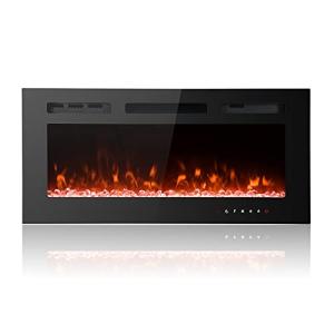 M.C.Haus Chimenea Eléctrica Ultra Fina de Bajo Ruido, 12 Co…