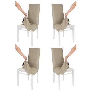 Tommychairs - Set 4 sillas tapizadas con Funda removible Mo…