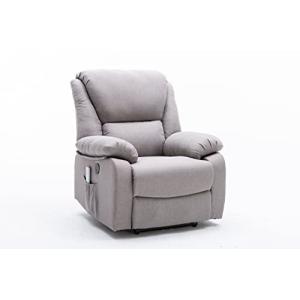 DUPI Sillón Relax Eléctrico Chicago Masaje | 8 Modos | Calo…