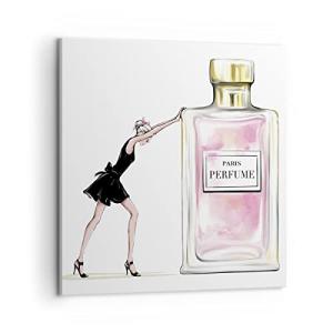 ARTTOR Cuadros Decoracion Salon Moda Mujer Perfumes Lienzos…