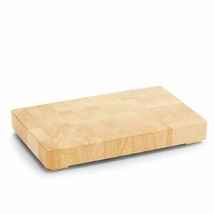 Zeller 24801 Bloque de Cortar, Madera, Marrón, 42x27x5.5 cm