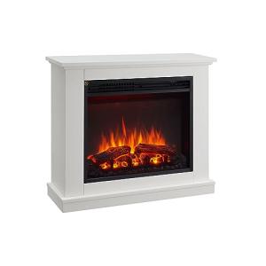 BALDERIA Chimenea eléctrica de pie Phanos | Efecto de Llama…