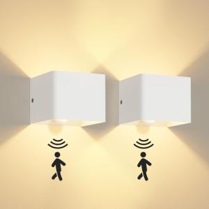 Kinamy Aplique Pared Interior con Sensor de Movimiento, Lam…