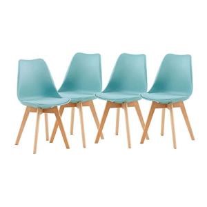 EGGREE Pack de 4 Sillas Comedor Sillas de Cocina Nórdico co…