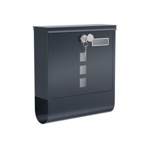 SONGMICS Buzón, Buzón de Correos, Cerradura con Cilindro de…
