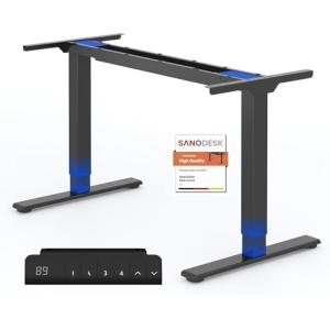SANODESK 2 Motores Escritorio Eléctrico de Pie, Marco Ergon…