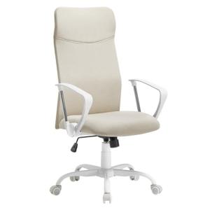 SONGMICS Silla de Oficina, Silla ergonómica, Asiento Girato…