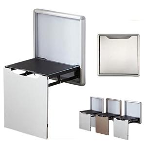 BAZEFHANZ Silla de Ducha Plegable de Pared, Taburete para C…
