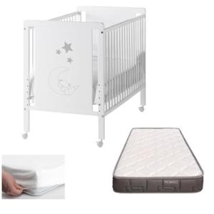 COOL · DREAMS Cuna Bebe con colchón Indi. Incluye colchon T…