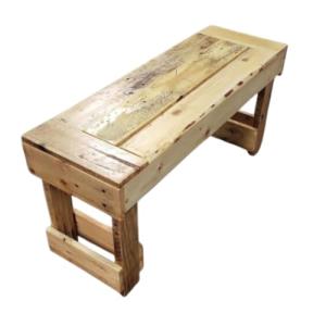 Banco de Madera 80 cm x 30 cm x 43 cm | Banco Decorativo |…