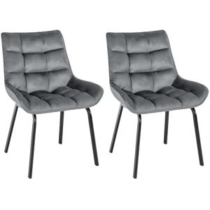 CLP Lote de 2 sillas de Comedor Saranda I Silla tapizada co…