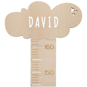 nagu® Medidor Niños Pared Madera Personalizado, Diseño de N…