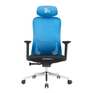 NEWSKILL Nue Silla Gaming Ergonómica Negro - Azul