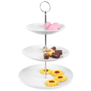 Excellent Houseware - Soporte de cerámica para Tartas de Po…