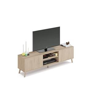 MUEBLES PITARCH | Mueble TV con Patas 2 Puertas y Estante,…