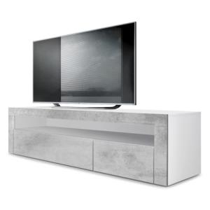 Vladon Mueble TV Valencia, Cómoda TV con 1 Compartimento Ab…