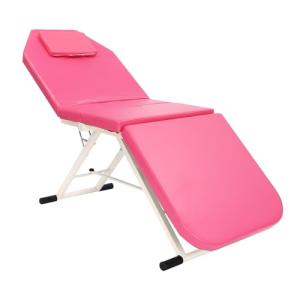 Camilla de masaje rosa para tratamiento, cama de masaje, me…