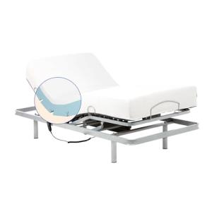 Geriafy – Pack Cama Articulada Reforzada con colchón viscoe…
