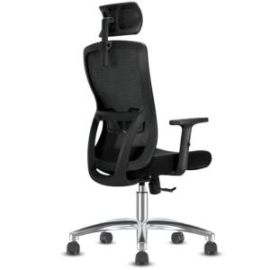 Silla Oficina Ergonómica, con reposacabezas ajustable,Repos…