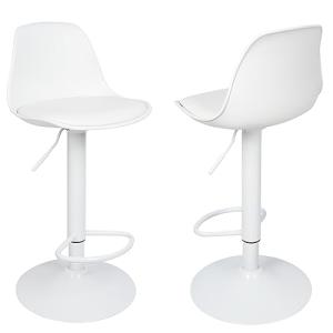 RELOVE Taburete En Polipiel 2X Taburetes Alto Cocina Regula…