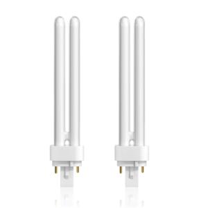 HeatingLux 26W G24d-3 Bombillas PLC Tubo, 2 Pines Luz blanc…