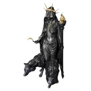 Estatua de la Diosa Griega Hécate – Escultura Resistente y…