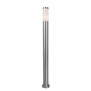 QAZQA Moderno Baliza moderna acero 110cm IP44 - ROX Plástic…