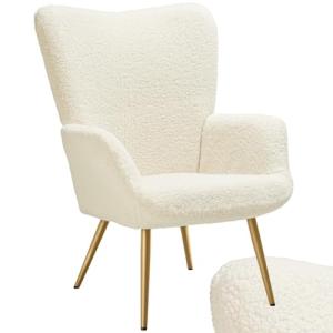 TecTake® Sillón Orejero Estilo Escandinavo, Butaca de Salón…