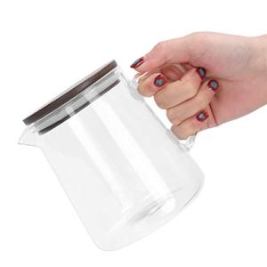 Jarra de Vidrio para Café, Servidor de Cafetera Transparent…
