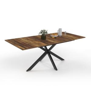 IDMarket - Mesa de comedor extensible rectangular Alix, mes…