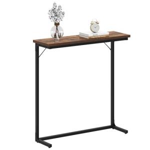 Hzuaneri Mesa Consola 80cm, Mesa Estrecha para sofá, Mesas…