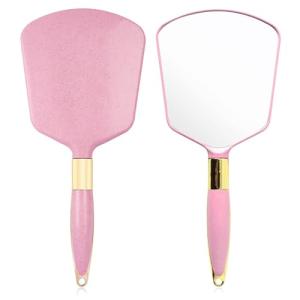 Hshenjhu Espejo Mano, Espejo Mano con Mango, Moda Mirror Po…