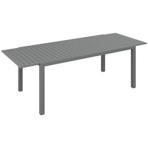Outsunny Mesa de Jardín Extensible de Aluminio Mesa de Come…