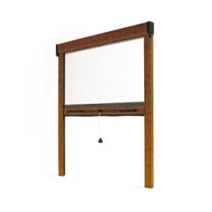 Mosquitera ventana y puerta aluminio (Roble dorado, Anch. 8…