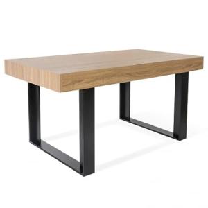 IDMarket PHOENIX - Mesa de comedor rectangular para 6 perso…