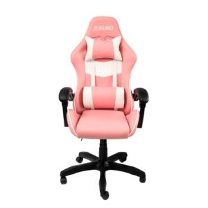 KUBO Silla de Gaming Ergonómica, Nailon, Rosa, One Size