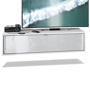 Vladon Mueble televisor Lana 120 Mueble de Pared para telev…