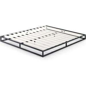 Zinus EU-MBBF-6L Marco de Cama de Perfil bajo, Metal Madera…