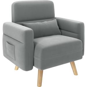 Yaheetech Sillón para Salon Sillón Sofa Lectura Sillón Tapi…