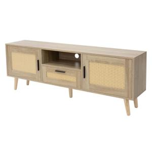 ML-Design Mueble Bajo para TV 140x50,5x30 cm Cómoda Rústica…