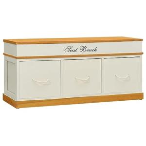 Homgoday Banco de Entrada de Almacenamiento Mueble Zapatero…