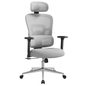 SONGMICS Silla de Oficina Ergonómica, Silla de Escritorio c…