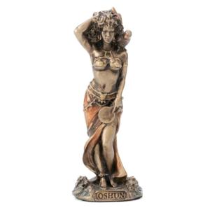BY SIGRIS Signes Grimalt Figura Diosa Oshun Dorado de Resin…