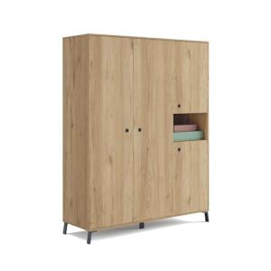 MUEBLES PITARCH | Armario Dormitorio Ropero 4 Puertas, 1 Hu…