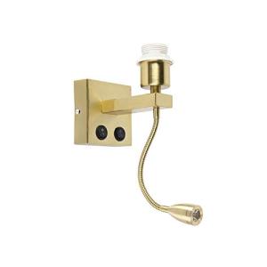 Qazqa Aplique moderno dorado brazo flexible - BRESCIA COMBI…